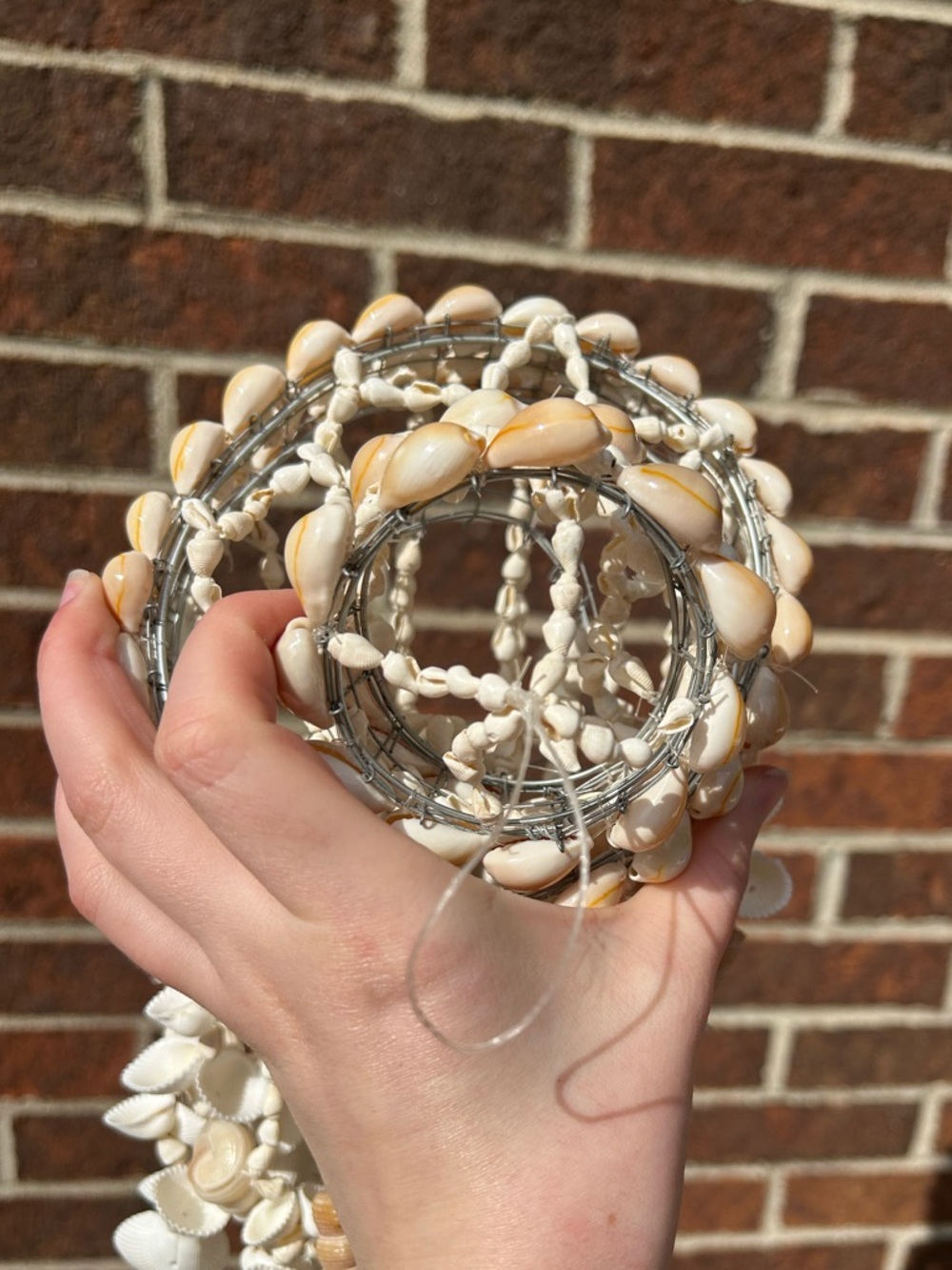 Shell chandelier - Picture 12 of 16